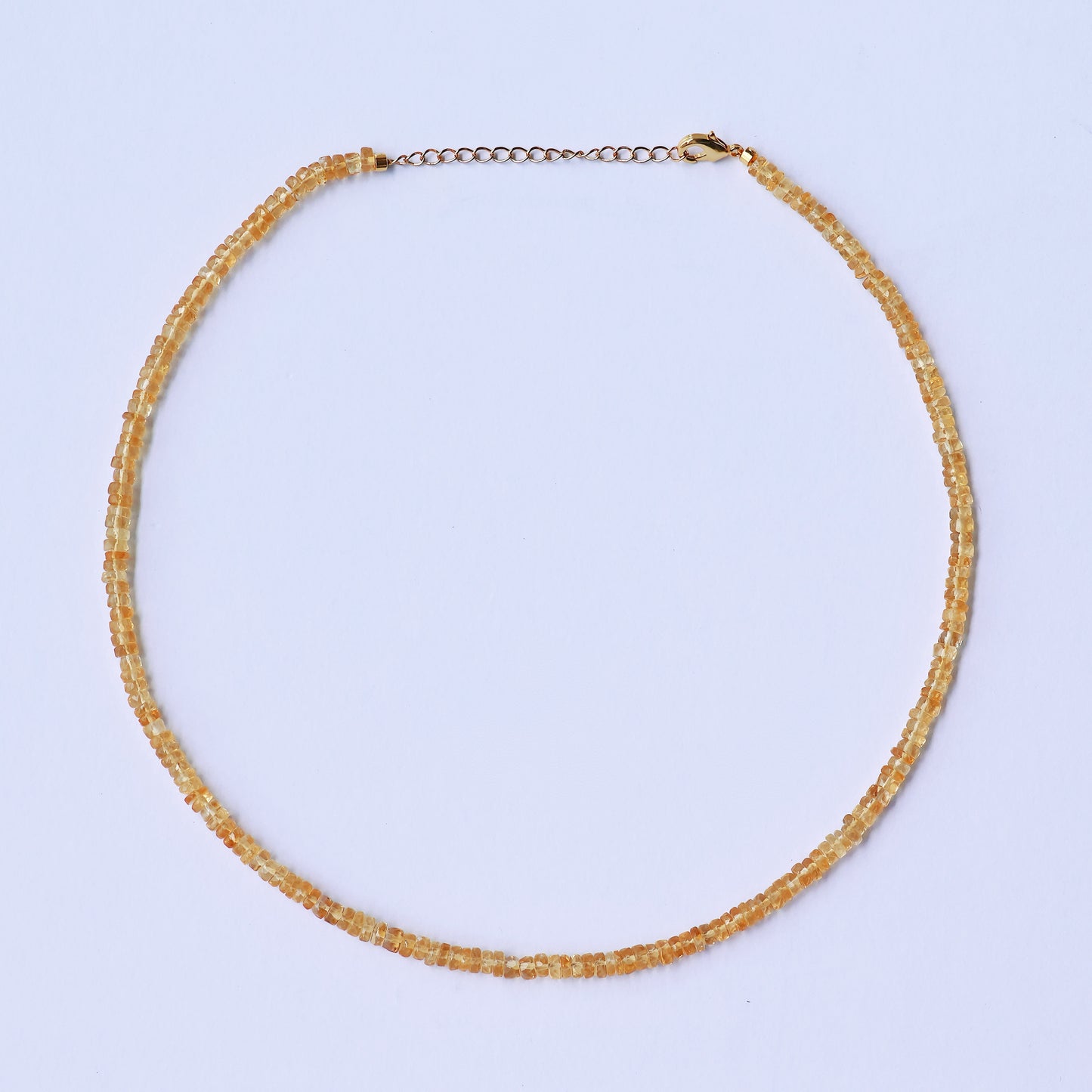 Lumi Faceted Citrine Necklace