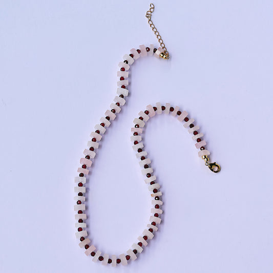Pink Cheek Necklace
