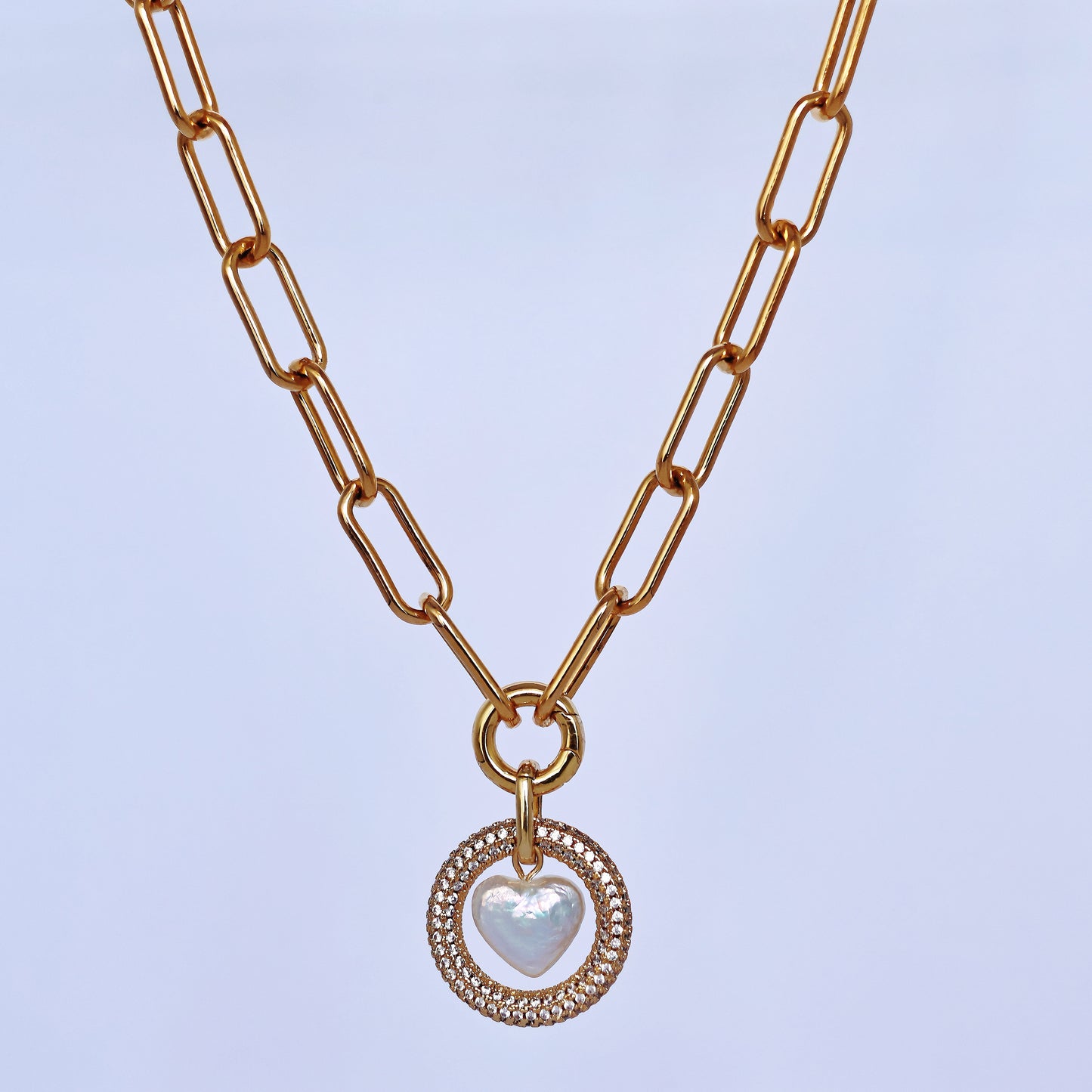 Heart Token Love Necklace