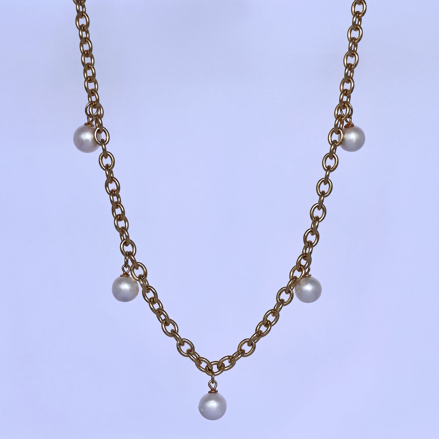 Five Points Pearls Necklace