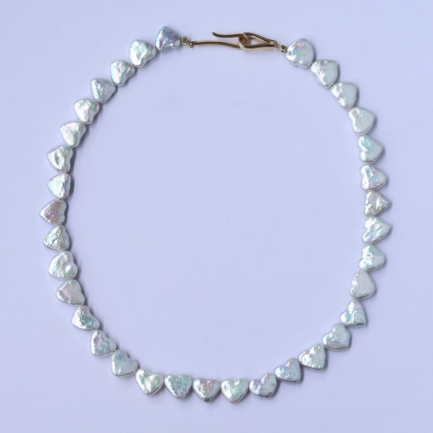 Fancy Heart Baroque Pearl Necklace