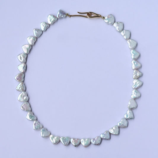 Fancy Heart Baroque Pearl Necklace